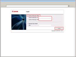 Canon imagerunner advance c5235i pcl6 v4 printer driver v6.2 details this is a v4 printer driver which is optimised for windows store applications. Logging In To The Machine As An Administrator Canon Imagerunner Advance C5255 C5250 C5240 C5235 User S Guide