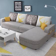 Think about living room wallpaper designs to complement your lounge. China New Design L Shaped Sectional Sofa Luxury Furniture Set Living Room White Leather Corner Sofa 0007 China Fabric Sofa Wood Sofa