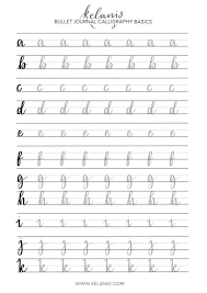 Check out 5 p's of brush calligraphy and hand lettering on the blog for more . Bullet Journal Modern Calligraphy Brush Lettering Practice Sheets Brush Lettering Practice Lettering Practice Hand Lettering Practice Sheets