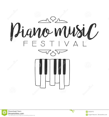 Klicke markiere an, um die töne auf dem klavier zu. Klavier Live Music Concert Festival Black Und Weisses Plakat Mit Kalligraphischem Text Und Tastatur Vektor Abbildung Illustration Von Einfarbig Tastatur 86456418