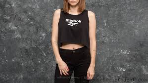 Adidas Clothing Size Chart Reebok Essential Cropped Tank