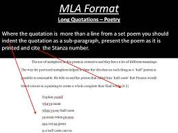 It was established in 1883 as the official format of the modern language association of america. How To S Wiki 88 How To Quote A Poem Stanza In An Essay