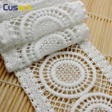 Talking about knitting lace patterns in yesterday's post made me think about a time when lace knitting was a very scary thing for me. Other Crocheting Knitting 2 Metres Of 2inch Knit In Eyelet Lace With Ribbon Trim Crafts