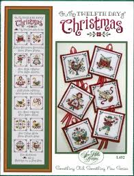 Cross stitch sampler patterns cross stitch samplers cross stitch designs cross stitching cross stitch embroidery moon design falling leaves needlework sewing projects. 12 Days Of Christmas Cross Stitch Patterns