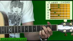 how to play a cadd9 chord on guitar