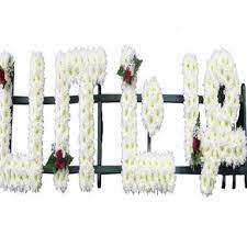 What do you write on a funeral wreath? Tt03 Tamil Lettering Funeral Flowers London