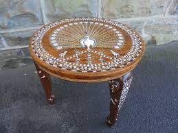 Very decorative and focal piece for a warm living room. Antique Anglo Indian Inlaid Coffee Table 509262 Sellingantiques Co Uk