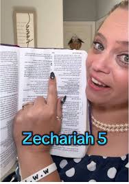 Zechariah 5- 2 visions #bibletime #Godsword #zechariah #dailyscripture  #jesuslovesyou