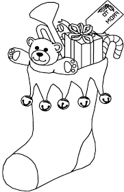 Stocking coloring pages for kindergarten. Christmas Stocking Full Of Presents Free Printable Christmas Colori Christmas Coloring Pages Printable Christmas Coloring Pages Free Christmas Coloring Pages