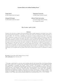 Oferta depozitelor pentru persoane fizice, valabilă din. Pdf Systemic Risk In The Italian Banking Sector