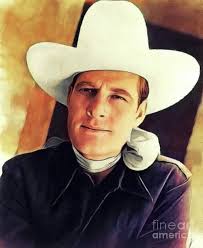 Charles Starrett, Vintage Actor Poster