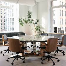 Ward Bennett created the original prototype for his I Beam Table (1963) by  cutting a section off an actual steel I-beam. The tables were “fabricated  like airplane wings of aluminum and steel,”