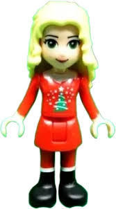 LEGO Friends Marie Bright Pink Skirt • Minifig frnd013