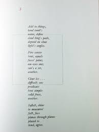 Poem 8 stanzas 4 lines. Losing Count And Not Caring With John Taggart S Pyramid Canon Impossible Objects