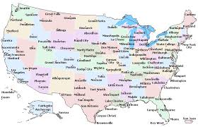 This is a file from the wikimedia commons. State Name Capital And Cities Map Of The Usa Whatsanswer