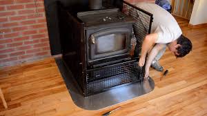 Shop hearth pads online at woodland direct. Wood Stove Hearth Plate Youtube