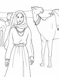 In that means your kid can appreciate some interesting online games and at the same time disc Isaac And Rebekah Coloring Pages Best Coloring Pages For Kids