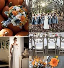 Dark teal and rust orange wedding. Burnt Orange Wedding Color Scheme