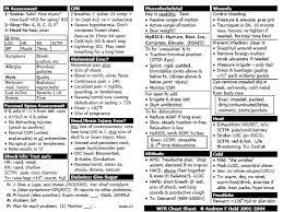 Wfr Cheat Sheet Info Page Paramedic School Emt Medical
