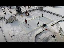You can buy their 20x40 rink through amazon, or check out their other sizes including a professional size rink at the ez ice website. Ez Ice Rinks In Action Road Trip Around North America Youtube