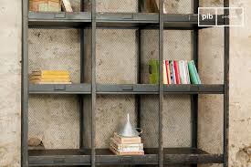 Casier de rangement en métal, hiba la. Etagere Style Tri Postal Charme Du Style Retro Pib