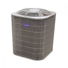 Usually, high efficiency central air conditioning condensers are required to use a larger tonnage evaporator coil than the tonnage of the outside central air condenser. Carrier 4 Ton 15 Seer Air Conditioner Condenser 208 1
