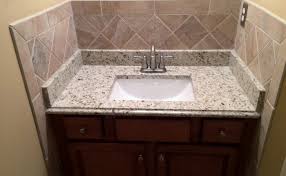 bathroom sink tile