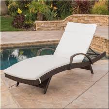 Outdoor Chaise Lounge Chair Beige Brown Wicker Patio Deck Pool Furniture Outdoor Chaise Lounge Chair Pool Furniture Outdoor Chaise Lounge