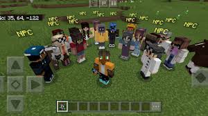 Mcpe #addons #minecraftnpc iguales a los de karmaland para minecraft pe 1.16karmaland vegetta y wilirex hoy les traigo un increíble . Mod De Npc Para Minecraft Pe Player Model Npc Youtube