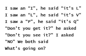 John blanchard stood up from the bench, straightened his army uniform, and studied the crowd of people making their way through grand. Looks Can Be Deceiving Puzzling Stack Exchange
