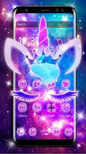 Gambar lol surprise unicorn easy draw so cute youtube. Shiny Galaxy Cute Unicorn Theme For Android Apk Download