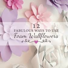 Use a utility knife to cut slits in the foam noodle, spacing them 4 in. 7 Fabulous Uses For Foam Flowers Linentablecloth