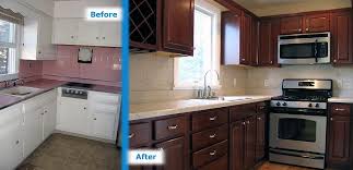 galley kitchen remodel before and after