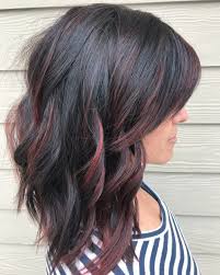 21 bold burgundy hair color ideas. Red And Black Hair Ombre Balayage Highlights