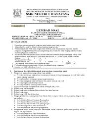 Soal uas agribisnis tanaman pangan dan hortikultura merawat tanaman smk pertanian kelas xi. Soal Uas Dkk 02 Pdf