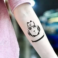 Itachi Uchiha Temporary Tattoo Sticker Set Of 2 In 2020 Naruto Tattoo Small Tattoos Tattoos
