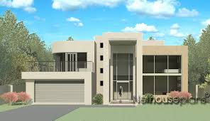 In a modern home plan, you'll typically find open floor plans, a lot of windows and vaulted ceilings somewhere in the space. 4 Bedroom House Plans 434sqm Modern Home Designs Nethouseplansnethouseplans