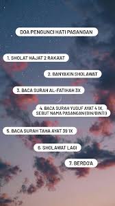 Mendapat jodoh yang cepat, tentu dambaan setiap umat muslim yang sudah siap menikah.dalam islam ada beberapa kriteria ketika akan memilih jodoh yang kita idamkan tersebut. Pin Di Do A
