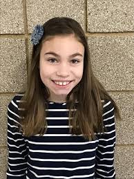 West Salem Middle School student of the month for October