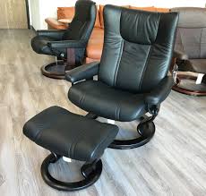 Overall, this ergonomic office chair with footrest is one of the best chairs out there in terms of durability, maximum comfort, and lumbar support. Stressless Wing Paloma Black Leather Recliner Chair And Ottoman By Ekornes Stressless Wing Paloma Black Leather Chairs Recliners