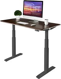Maybe you would like to learn more about one of these? Amazon Com Seville Classics Airlift Pro S3 54 Solid Top Commercial Grade Electric Adjustable Standing Desk 51 4 Max Height Table Black Walnut Furniture Decor