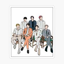 On a cosmic level, i knew bts existed. I Made A Sticker Of Bts Butter Link In The Comments Kpoppers