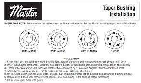 Taper Lock Bushing Size Chart Best Picture Of Chart