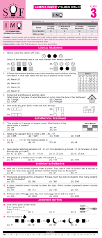 Nco Nso Imo Ieo Igko 2018 2019 Class 3 First Level Sample Papers Aglasem Schools 3rd Grade Math Worksheets Maths Paper Math Olympiad