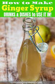 Ginger Simple Syrup Simple Syrup Simple Syrup Recipes Simple Syrup Cocktails