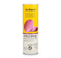 노브랜드 자색고구마칩 160 그램