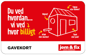 Jem tilbudsavis og aktuelle tilbud tilbudsugen.dk. Gavekort Til Jemogfix Dk Og Alle Vores Butikker Jem Fix
