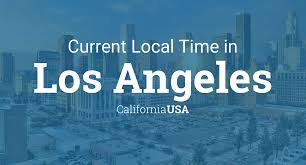 Effective 2007, the local time changes from cst to cdt at 02:00 lst to 03:00 ldt on the second sunday in march, and returns at 02:00 ldt to 01:00 lst on the first sunday in november. Current Local Time In Los Angeles California Usa