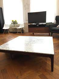 table am pm la redoute ampm table basse bois marbre coffee table furniture home decor