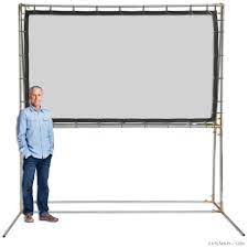 Standing Projection Screen Kits In 2021 Projector Screen Projector Screen Diy Diy Outdoor Movie Screen